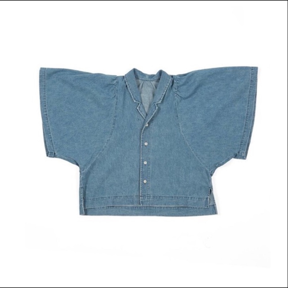 ISO Ilana Kohn Sheldon Style Denim Shirt